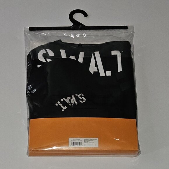 NEW SWAT Officer Halloween Costume Child Boys OSFM (Approx Small/Med) Vest Hat - Picture 4 of 7